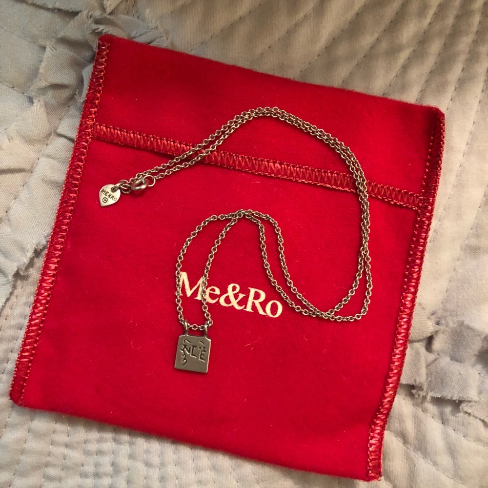 Me & Ro Sterling Silver Compassion Necklace